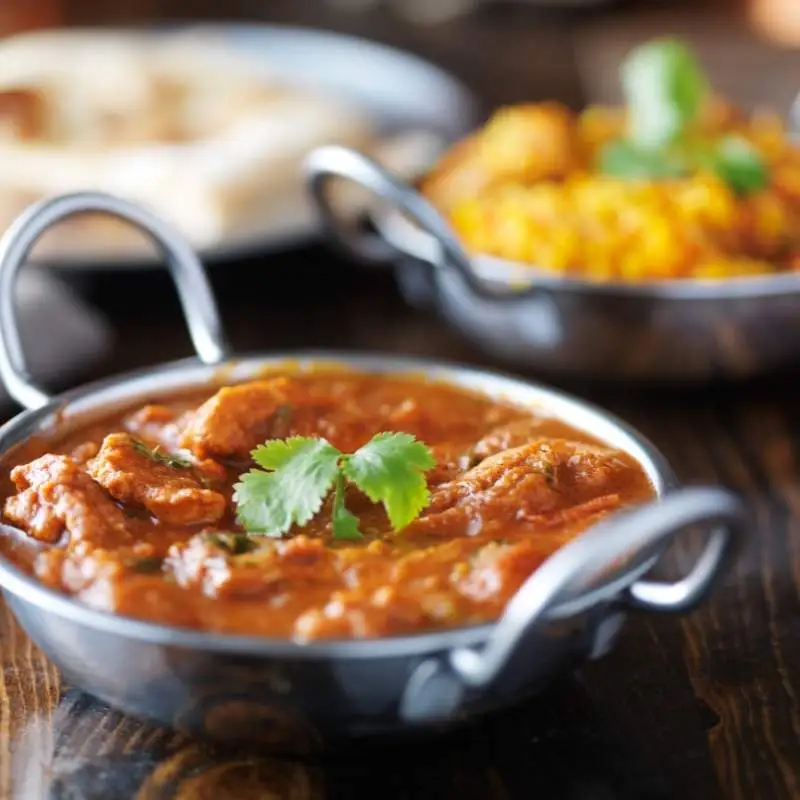 Delicious Butter Chicken at Spicy Hut in Edmonton, AB