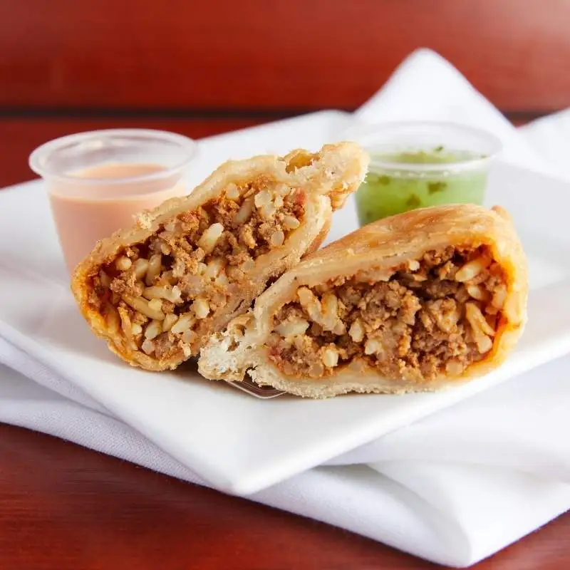 Delicious Samosas at Spicy Hut in Edmonton, AB