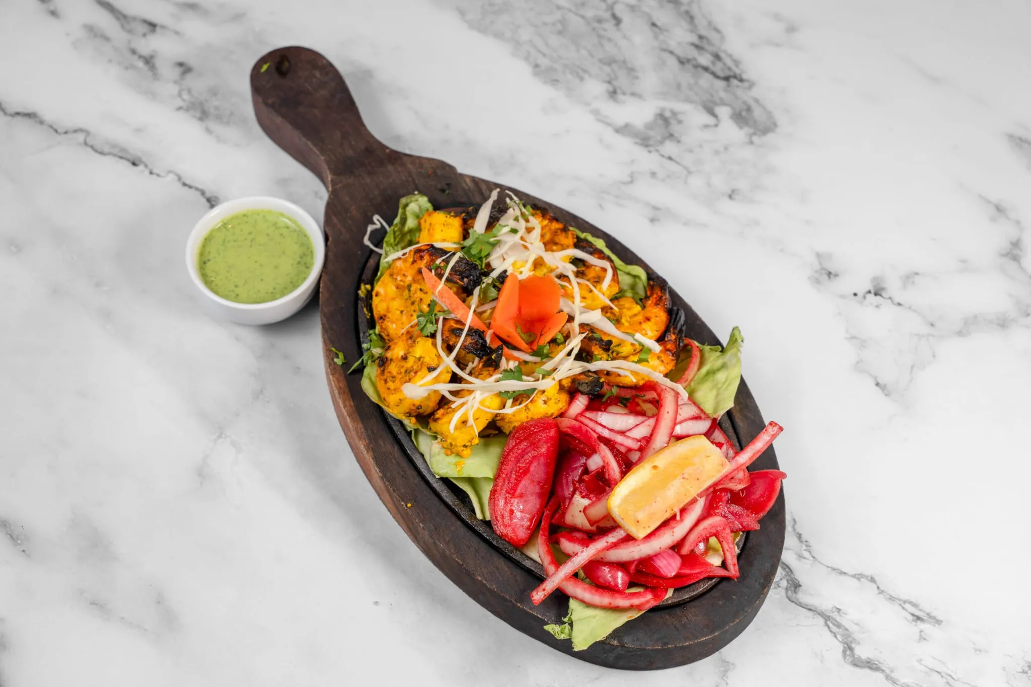 Delicious Tandoori Prawn at Spicy Hut in Edmonton, AB